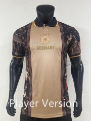 Player Version 26-27 Special Version Germany Khaki Thailand Soccer Jersey AAA-0871
