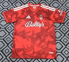(S-4XL) 26-27 Nottingham Forest Home Red Thailand Soccer jersey AAA-2315