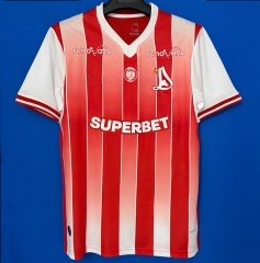 26-27 Dynamo Moscow Red&White Thailand Soccer Jersey AAA-6486