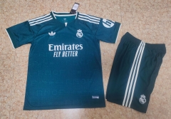 26-27 Real Madrid Away Green Soccer Uniform-718