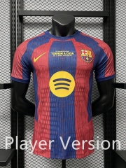 Player Version 26-27 Spider-Man Version Barcelona Red&Blue Thailand Soccer Jersey AAA-3596