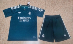 26-27 Real Madrid Away Green Soccer Uniform-8609