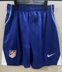 26-27 Atletico Madrid Home Blue Thailand Soccer Shorts-5929