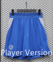 Player Version 26-27 Al Hilal SFC Home Blue Thailand Soccer Shorts-888