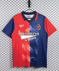 Retro Version 96-97 Cagliari Calcio Home Red&Blue Thailand Soccer Jersey AAA-3257