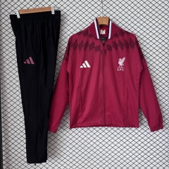 26-27 Liverpool Red Thailand Trench Coats uniform-2315