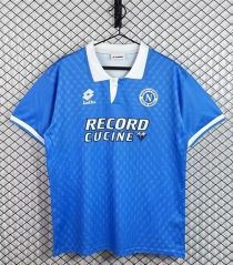 Retro Version 95-96 Napoli Home Blue Thailand Soccer Jersey AAA-3257
