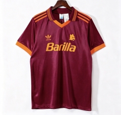 Retro Version 92-94 Roma Home Red Thailand Soccer Jersey AAA-9493
