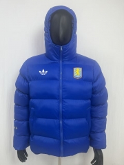 26-27 Aston Villa Color Blue Cotton Coats With Hat-8268