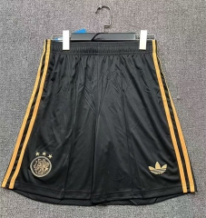 26-27 Ajax Away Black Thailand Soccer Shorts