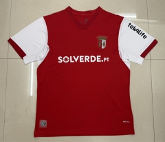 (S-4XL) 26-27 Sporting Clube de Braga Home Red Thailand Soccer Jersey AAA-2315
