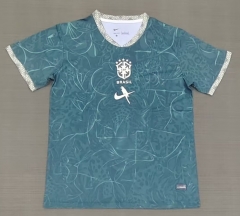 26-27 Special Version Brazil Green Thailand Soccer Jersey AAA-9755