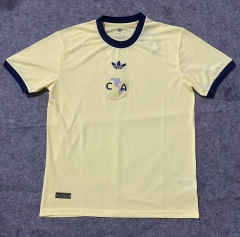 (S-4XL) 110th Anniversary Edition Club América Yellow Thailand Soccer Jersey-9527