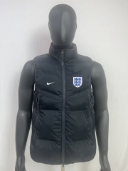 26-27 England Black Cotton Padded Vest-8268