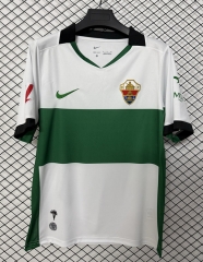 (S-4XL) 26-27 Elche CF Home White&Green Thailand Soccer Jersey AAA-2044
