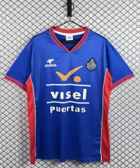 Retro Version 99-00 Getafe CF Home Blue Thailand Soccer Jersey AAA-3257