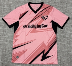 (S-4XL) 26-27 Palermo F.C Home Pink Thailand Soccer Jersey AAA-4506