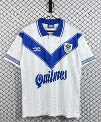 Retro Version 96-97 Atlético Vélez Sarsfield Home White Thailand Soccer Jersey AAA-3257