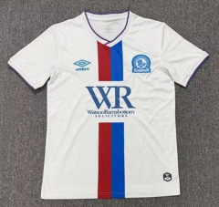 (S-4XL) 26-27 Blackburn Rovers 2nd Away White Thailand Soccer Jersey AAA-8025