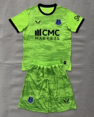 26-27 Everton Goalkeeper Fluorescent Green Soccer Uniform-AY