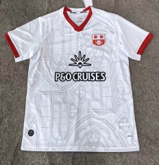 (S-4XL) 26-27 Southampton 2nd Away White Thailand Soccer Jersey AAA-2315