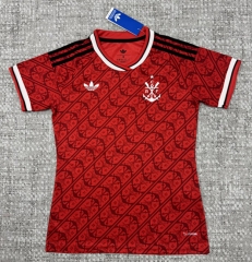 26-27 Flamengo 2nd Away Red Women Thailand Soccer Jersey AAA-4506