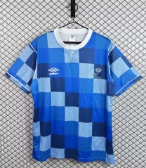 Retro Version 87-89 Derby County Away Blue Thailand Soccer Jersey-3257