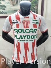 (S-3XL) Player Version 26-27 Necaxa Away White&Red Thailand Soccer jersey AAA-7902