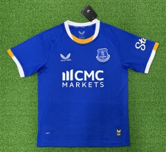 (S-4XL) 26-27 Everton Home Blue Thailand Soccer Jersey AAA-403