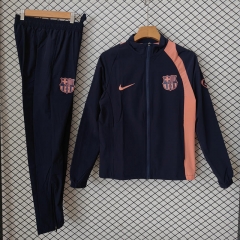 26-27 Barcelona Royal Blue Thailand Trench Coats uniform-2315