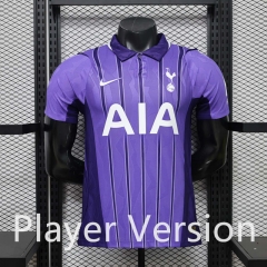Player Version 26-27 Tottenham Hotspur 2nd Away Purple Thailand Soccer Jersey AAA-888