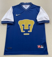 (S-3XL) Retro Version 98-99 PA UNAM Away Royal Blue Thailand Soccer Jersey AAA-6895