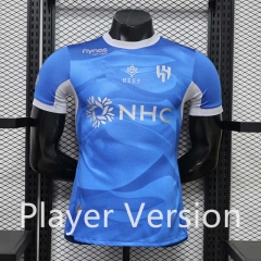 (S-3XL) Player Version 26-27 Al Hilal SFC Home Blue Thailand Soccer Jersey AAA-888