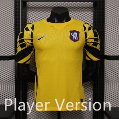 Player Version 26-27 Chelsea Yellow Thailand Soccer Training Jersey AAA-888