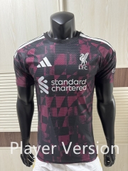 Player Version 26-27 Liverpool 2nd Away Pink&Black Thailand Soccer Jersey AAA-4691