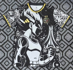 (S-4XL) 26-27 Comic Version Algeria Black Thailand Soccer Jersey AAA-2483