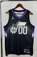 2026 Utah Jazz Black #00 NBA Jersey-311
