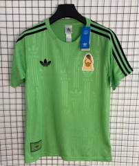 (S-4XL) 26-27 Special Jacquard Version Mexico Green Thailand Soccer Jersey AAA-0009