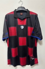 (S-4XL) Retro Version 90 Croatia Red&Black Thailand Soccer Jersey AAA-2483