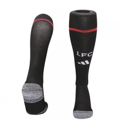 26-27 Liverpool 2nd Away Black Kids/Youth Soccer Socks