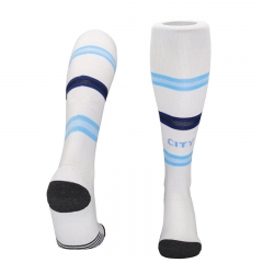 26-27 Manchester City 2nd Away White Thailand Soccer Socks