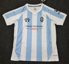 (S-4XL) 26-27 TSV 1860 München Home Blue&White Thailand Soccer Jersey AAA-6032