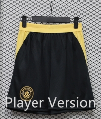 Player Version 26-27 Manchester City Away Black Thailand Soccer Shorts-888