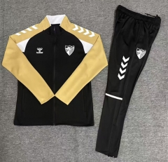 (S-3XL) 26-27 Málaga CF Black Thailand Soccer Jacket Uniform-2483