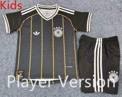 Player Version 26-27 Germany Black Kids/Youth Soccer Uniform-0440
