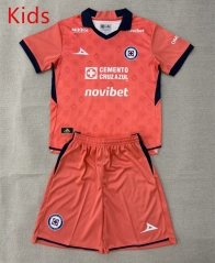 26-27 Cruz Azul Goalkeeper Orange Kid/Youth Soccer Uniform-AY