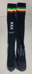 26-27 Joint Version Ajax Black Kids/Youth Soccer Socks
