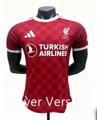 (New Sponsor) Player Version 27-28 Liverpool Home Red Thailand Soccer Jersey AAA-0654