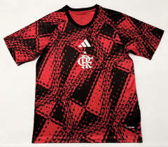 (S-4XL) 26-27 Flamengo Red&Black Thailand Soccer Training AAA-5668