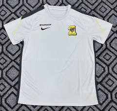 26-27 Al Ittihad Saudi White Thailand Training Soccer Jersey AAA-7209